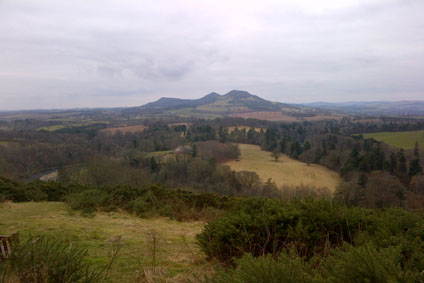 Scott's View near Dryburgh